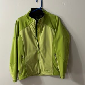 Lime green Marmot Windstopper XL